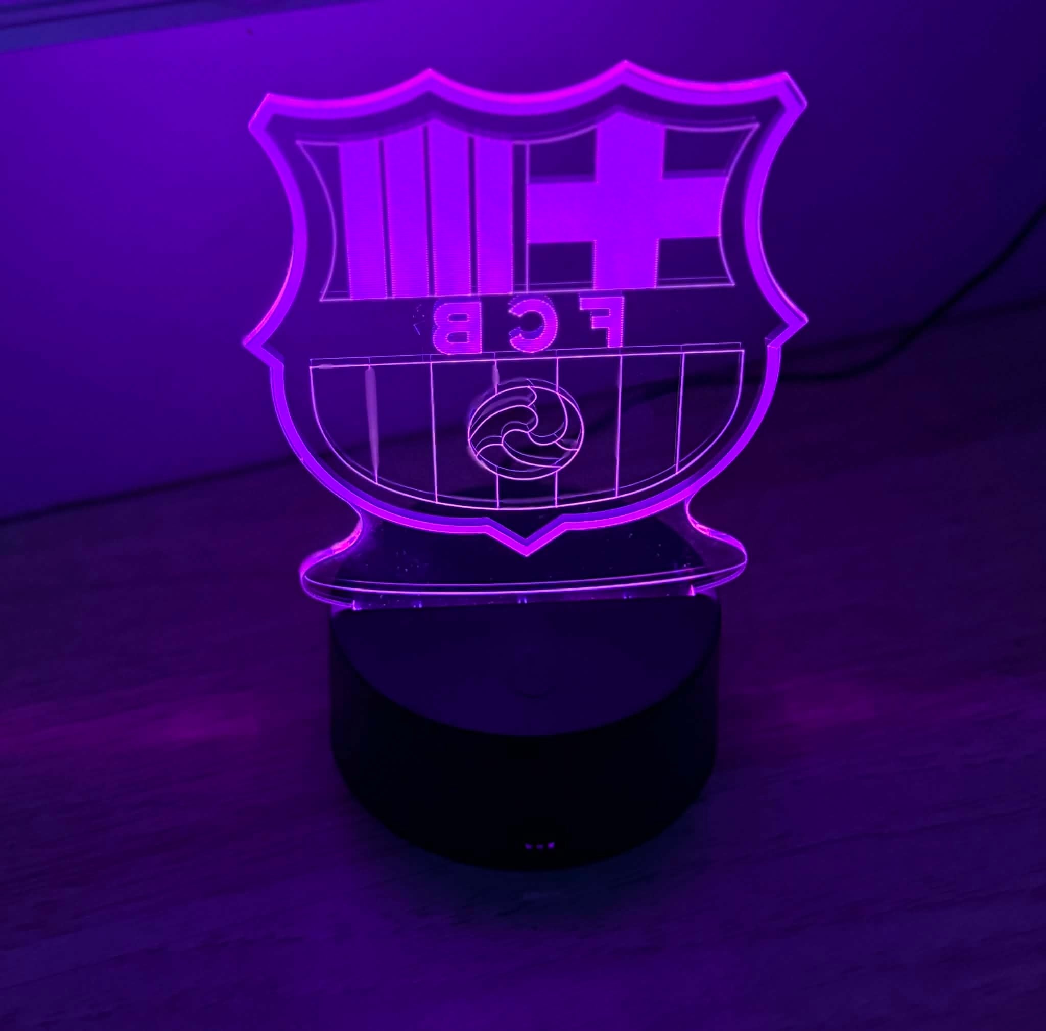 Logo 3D de Fútbol Club Barcelona