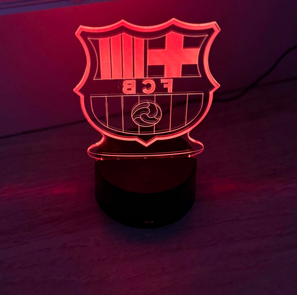 Logo 3D de Fútbol Club Barcelona