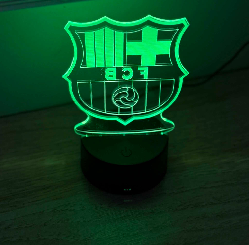 Logo 3D de Fútbol Club Barcelona