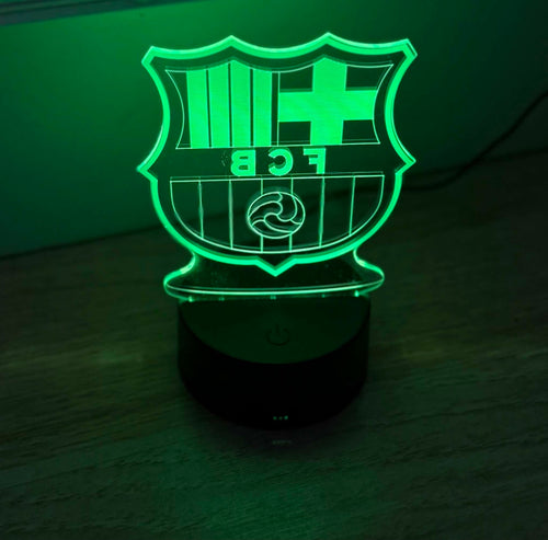 Logo 3D de Fútbol Club Barcelona