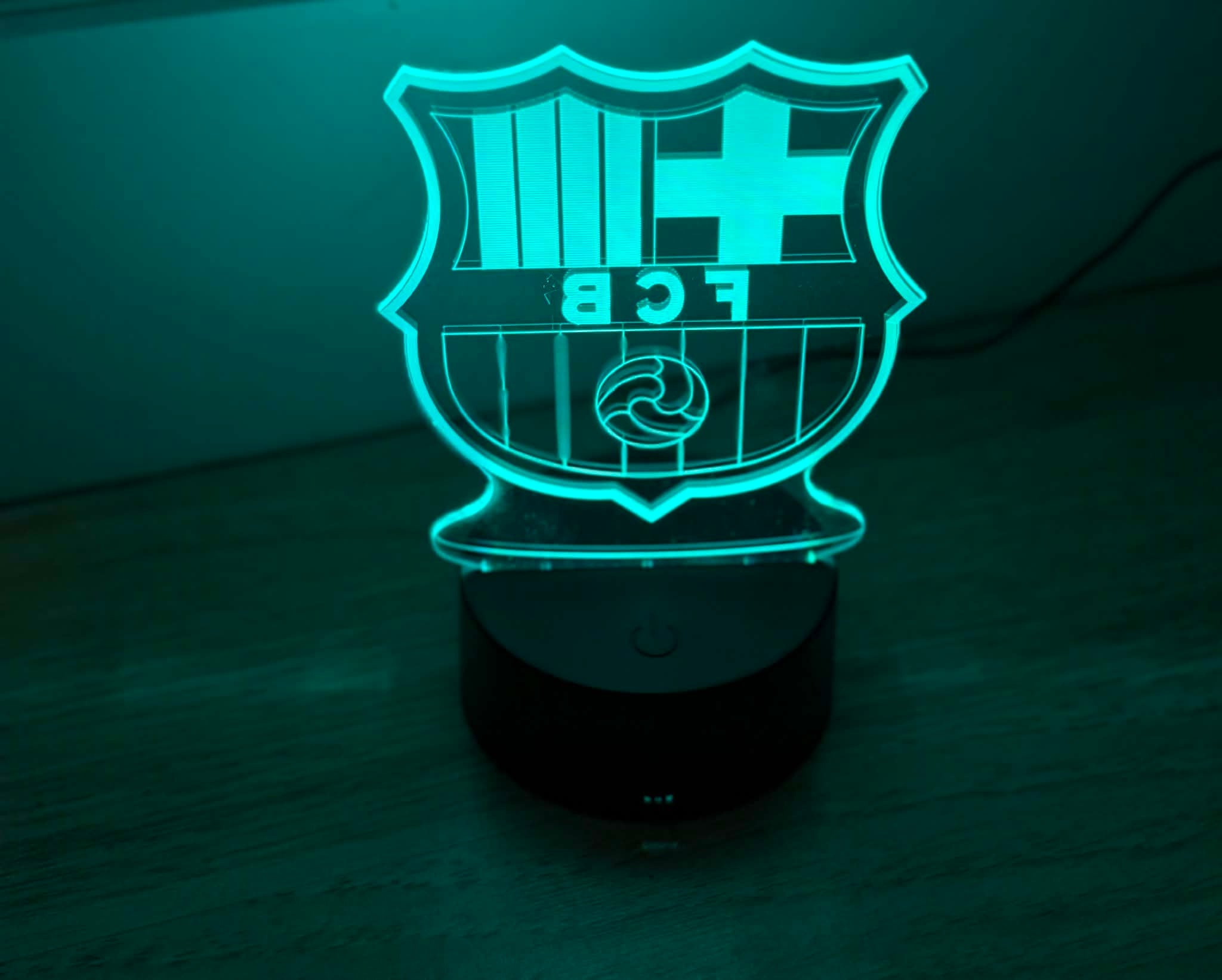 Logo 3D de Fútbol Club Barcelona