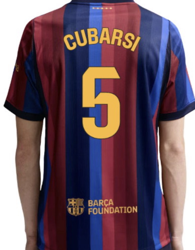 Jersey Barcelona 2027