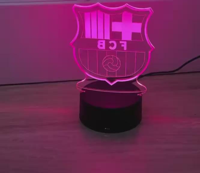 Logo 3D de Fútbol Club Barcelona